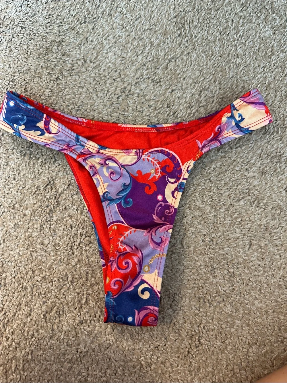 SOMMER swim bikini set in “Rococo” pattern - Picture 3 of 6
